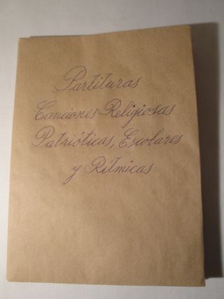 Partituras Religiosas, Patrióticas, Escolares, Rít