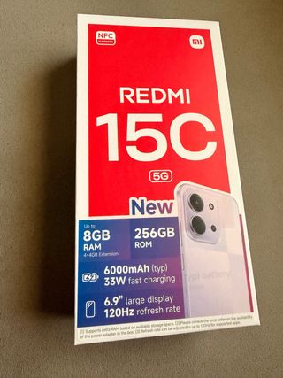 Xiaomi Redmi 15C 256GB Nuevo precintado