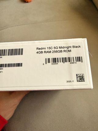 Xiaomi Redmi 15C 256GB Nuevo precintado
