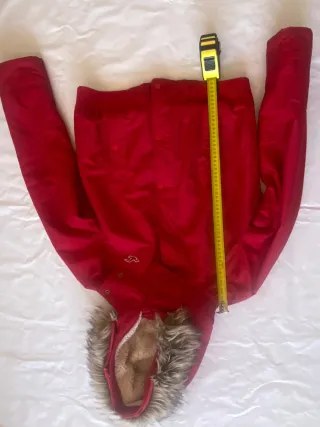 Chaqueta Hollister Y2K Roja Talla XL