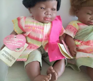 Bambole africane fatte in Spagna
