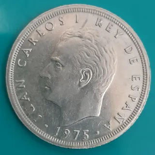 LOTE DE 5 MOMEDAS DE 50 Pesetas Juan Carlos I