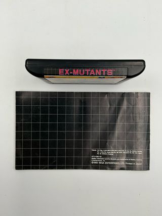 Ex-Mutants Mega Drive Sega
