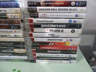 43 CARCASAS JUEGOS VACIAS PLAYSTATION 3 PS3