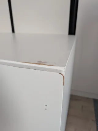 Cajonera niños Ikea SMÅSTAD blanco