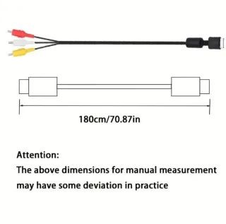 Cavo AV PlayStation ps1 ps2 ps3 per audio e video