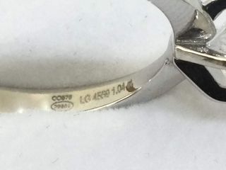 sortija oro 18k con diamante de laboratorio