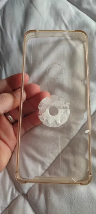 Motorola One Action Negro tiene rayada la pantalla