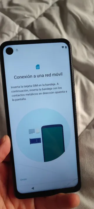 Motorola One Action Negro tiene rayada la pantalla