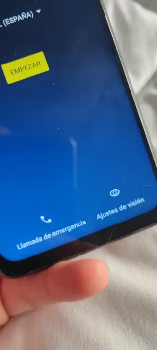 Motorola One Action Negro tiene rayada la pantalla