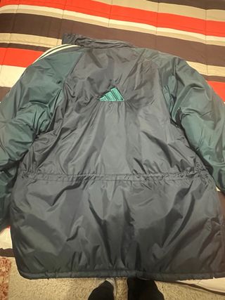 Chaqueta Adidas Vintage Negra y Verde