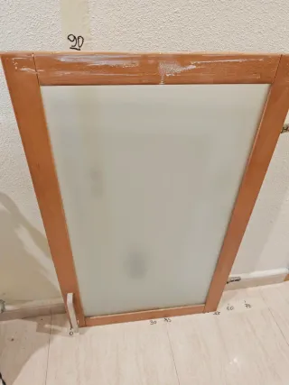 Puertas Muebles Cocina Madera Azul