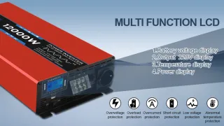 Inversor onda pura 12.000W