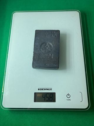 L#557 Lingote de plomo puro .999 FINE LEAD – 1 lib