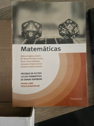 Libros PRUEBAS DE ACCESO CICLOS FORMATIVOS