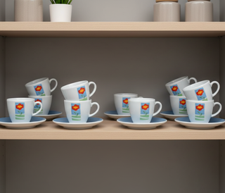 Juego de café porcelana de Bavaria (A ESTRENAR)