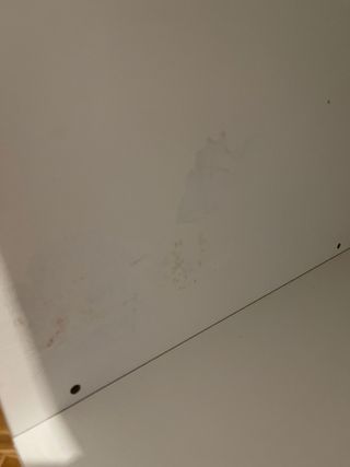 Estantería blanca de madera