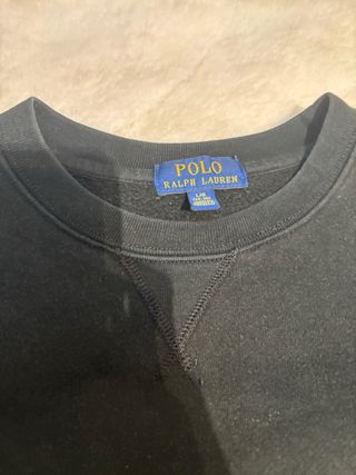 Sudadera Polo Ralph Lauren Negra talla:14/16