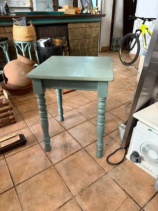 Lote mesas y sillas madera maciza – Gran oportunid