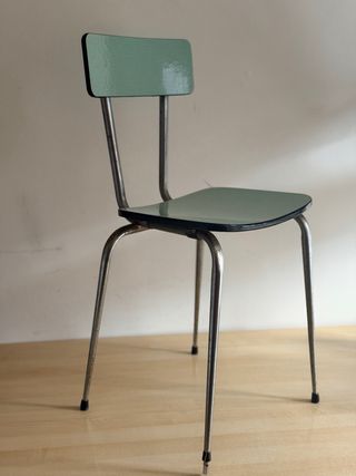 Silla vintage de formica