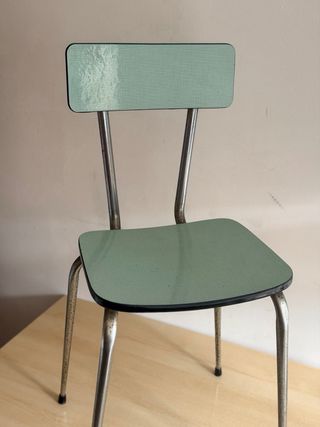 Silla vintage de formica