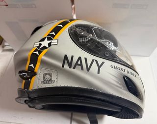 Casco Akuma Navy Ghost Rider Talla L