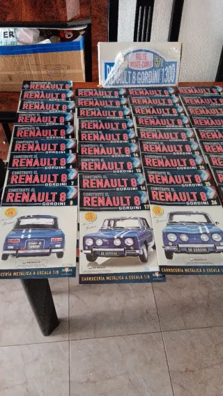 Renault 8 gordini a escala 1/8