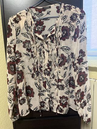 Blusa LASSERRE estampada floral