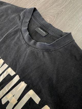 Camiseta Balenciaga Negra