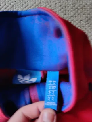 Chaqueta Adidas Vintage Roja Talla M