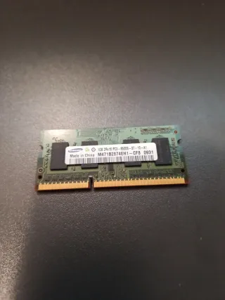 Samsung 1GB DDR3 SODIMM RAM