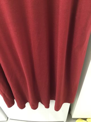 Vestido granate talla XL