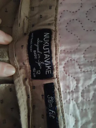 Pantalón de vestir beige