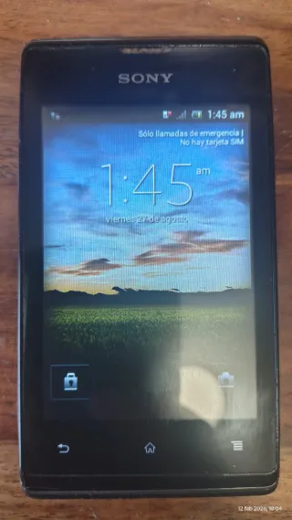 Cellulare Sony Xperia E Nero