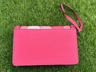 Cartera Clutch Victoria's Secret Rosa y Blanca