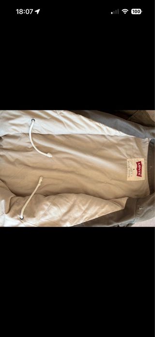 Parka Levi's verde militar retro