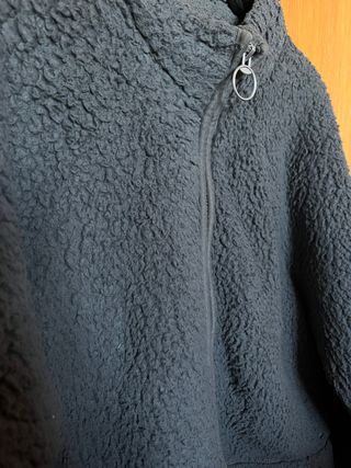 Chaqueta pelo Hollister gris