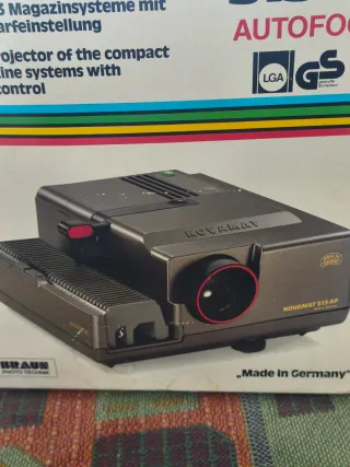 Proyector diapositivas Braun Novamat 515 AF