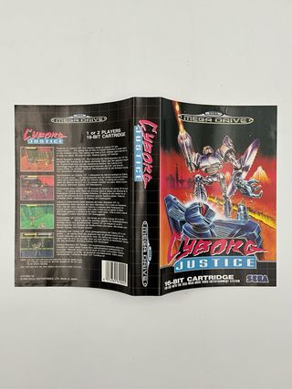 Cyborg Justice Mega Drive Sega