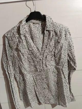 Set 2 camicie cotone donna manica lunga