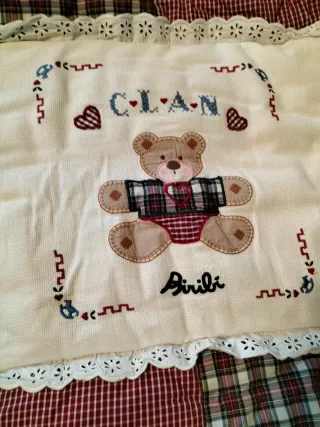 Piumone per lettino con orsetto