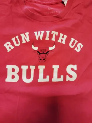 Camiseta Nike Bulls Run With Us Roja