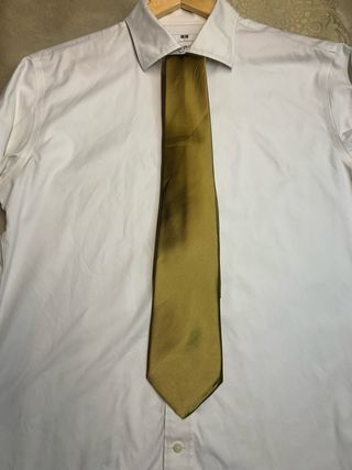 Corbata Degradada Macori Dorada