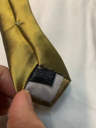 Corbata Degradada Macori Dorada