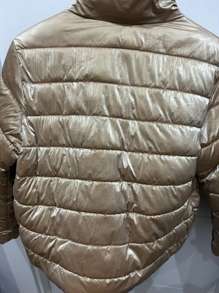 Cazadora dorada acolchada T11-12