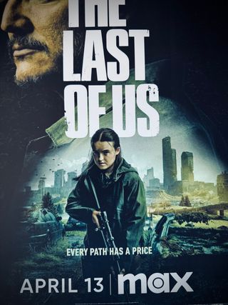 set poster the last of us A3 horror post apocalitt