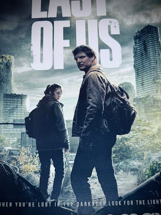 set poster the last of us A3 horror post apocalitt