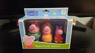 Muñecos Peppa Pig para el baño.