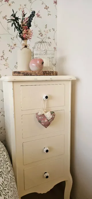 Colgador Corazón Decorativo Hecho a Mano