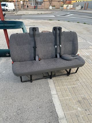 Sillon de tres plazas Furgoneta Ford Transit